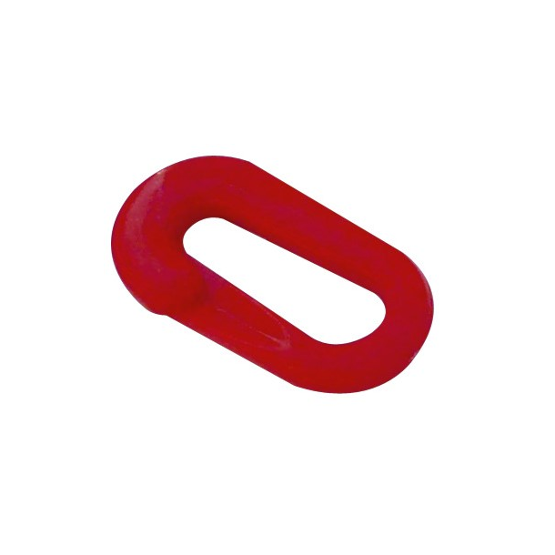 Plastic barrier chain links | chain link | 6 mm thick | white